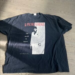 Scarface Black Graphic Men’s T- Shirt 2TG